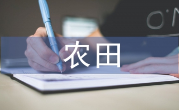 高標(biāo)準(zhǔn)農(nóng)田項(xiàng)目收益