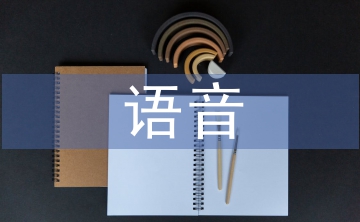 語音實(shí)訓(xùn)總結(jié)