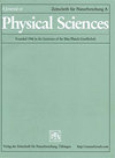 Zeitschrift Fur Naturforschung Section A-a Journal Of Physical Sciences