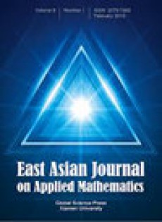 East Asian Journal On Applied Mathematics