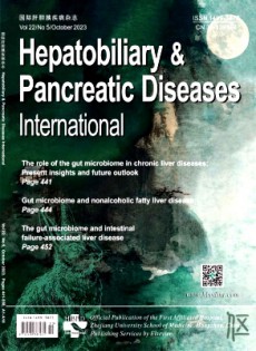 Hepatobiliary  Pancreatic Diseases International雜志